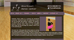 Desktop Screenshot of downtowndancecenter.com